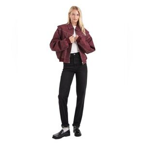 High-Rise Black Women's Tall Jeans